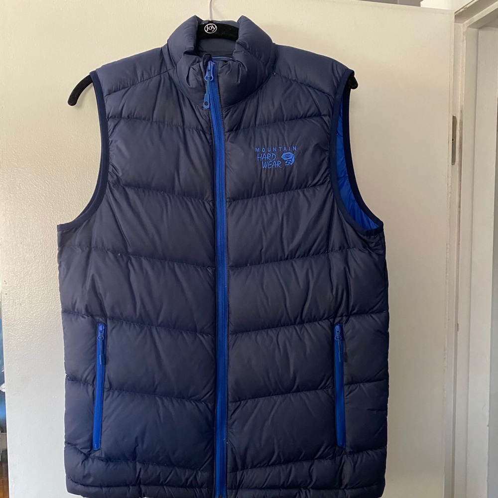 Mountain Hardware down vest, size men’s small
